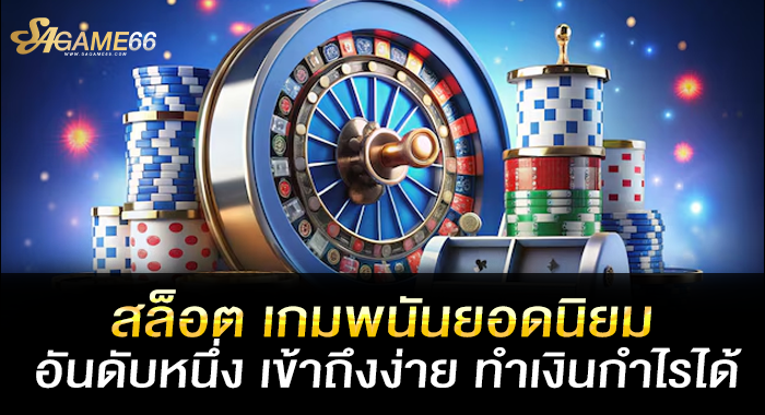 สล็อต เกมพนันยอดนิยมอันดับหนึ่ง เข้าถึงง่าย ทำเงินกำไรได้